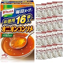 Amazon.co.jp: クノール 毎日スープ オニオンコンソメ 16袋入箱 味の素